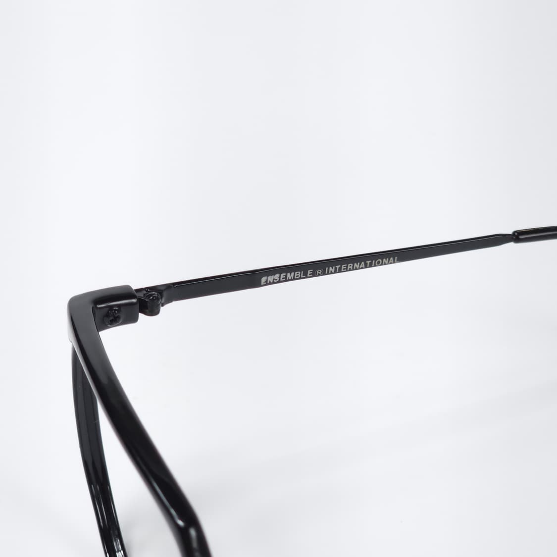 90년도 빈티지 카본 뿔테 안경 상품이미지5