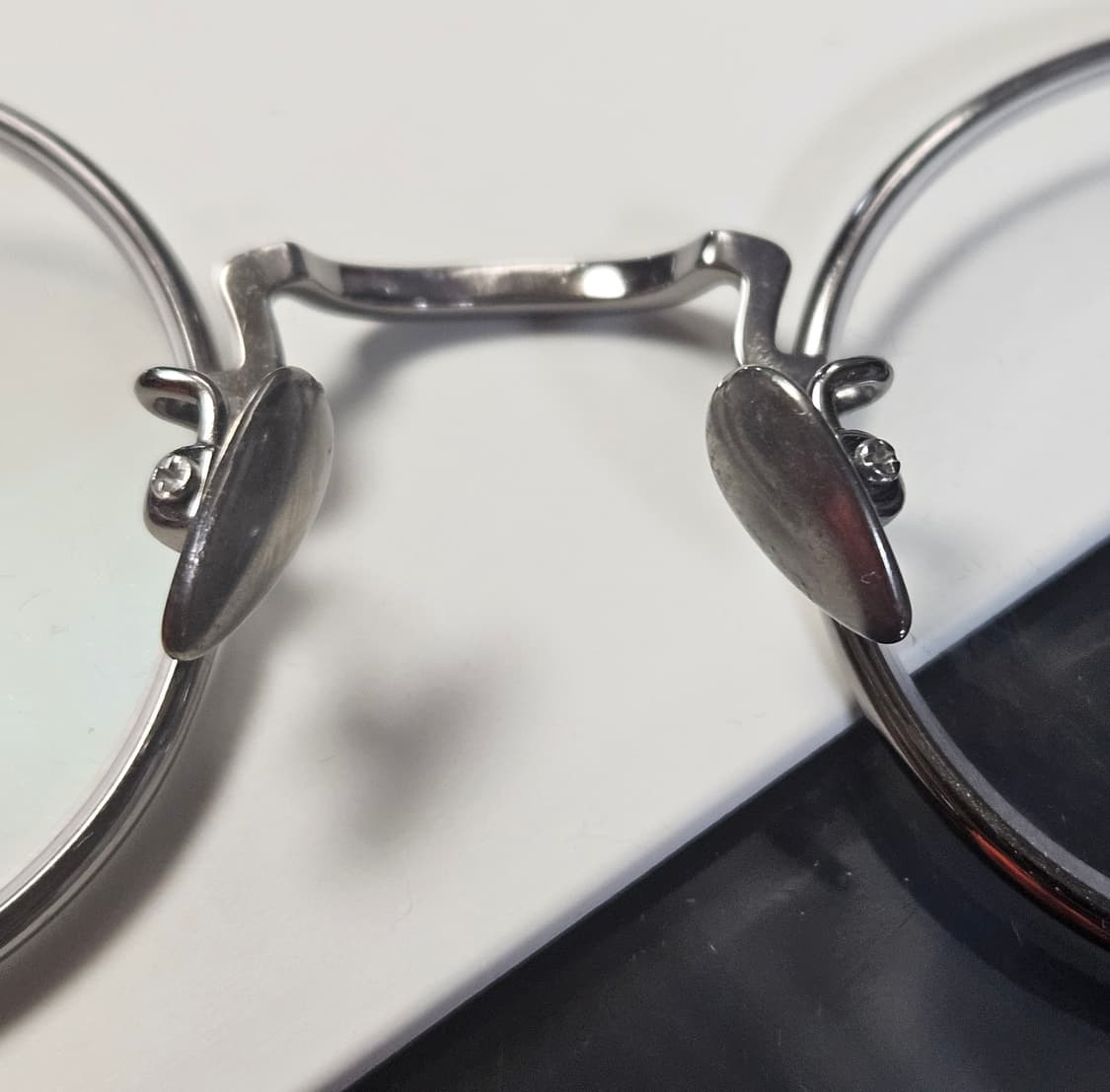 요지야마모토 메탈 프레임 안경 상품이미지5