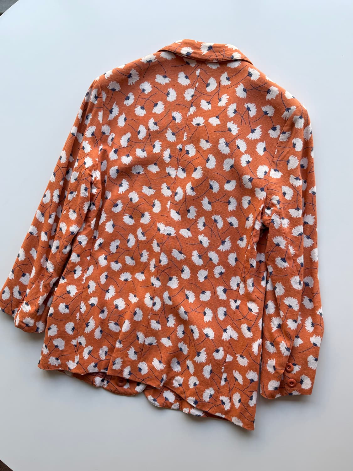 빈티지 봄/여름 자켓 (레이온 100%) 상품이미지7