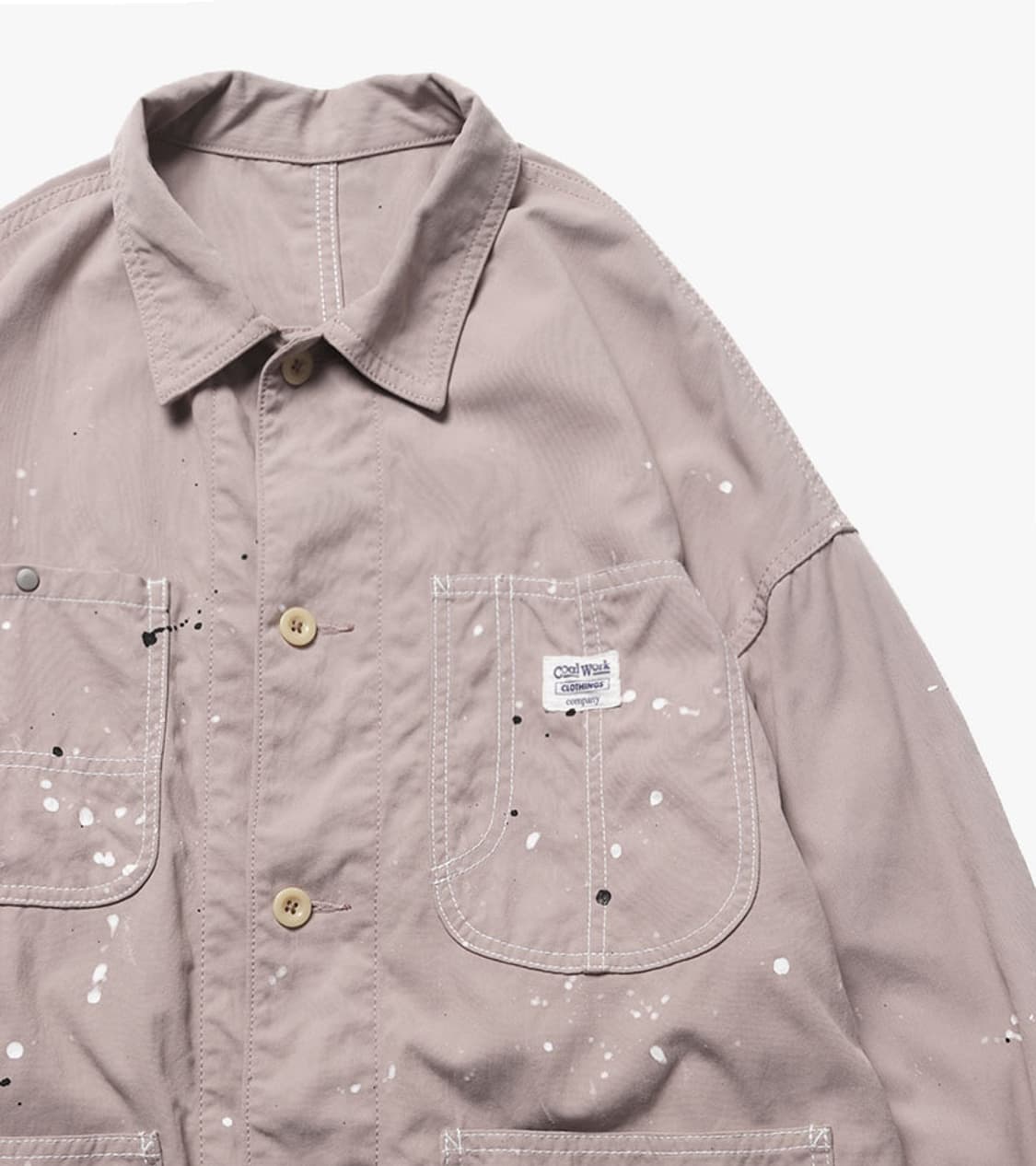 RAGEBLUE - PAINT COVERALL WORK JACKET 상품이미지3