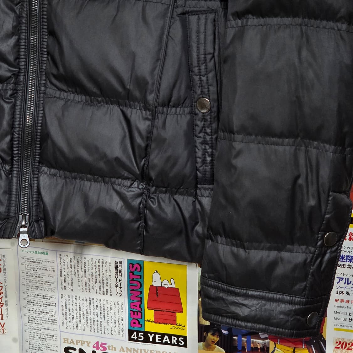 JPN 니콜 절개 라인 락시크 투웨이 덕다운 패딩 점퍼  상품이미지4