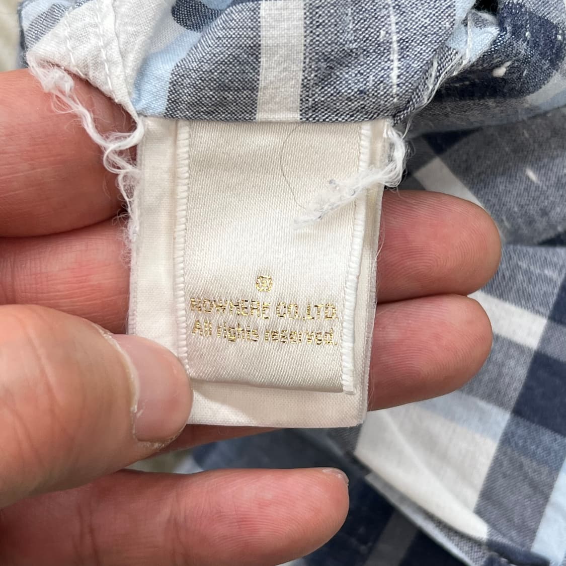 베이프 체크 셔츠 r3522 상품이미지7