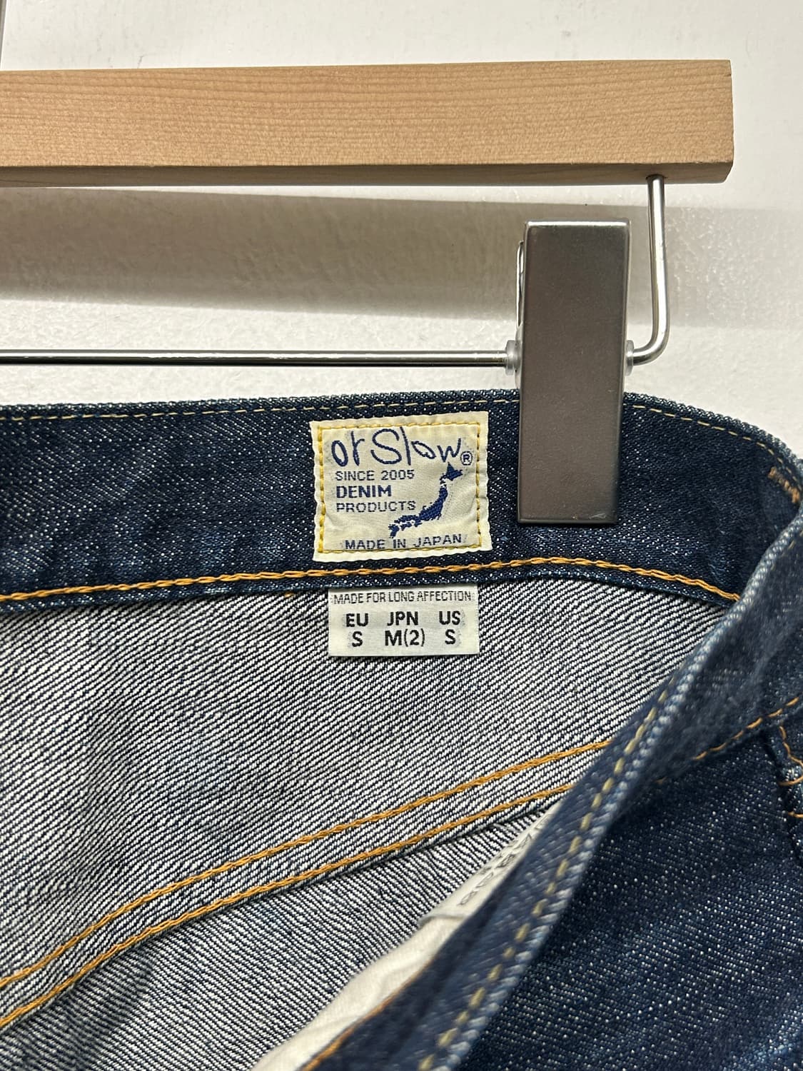 오어슬로우 105 셀비지데님 상품이미지7