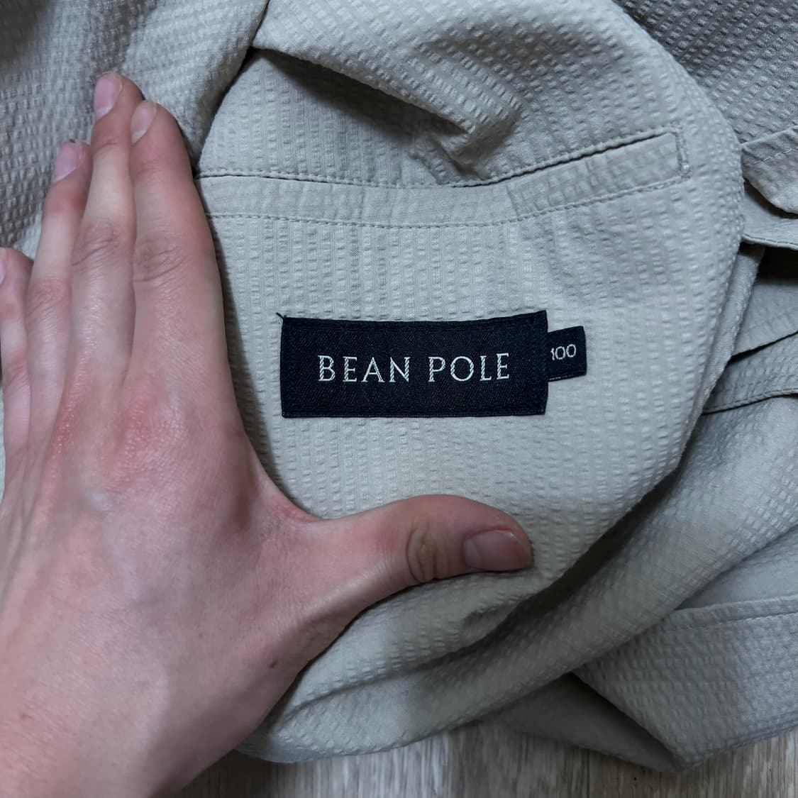 빈폴 남성 클래식 싱글 린넨자켓 L/100  상품이미지5