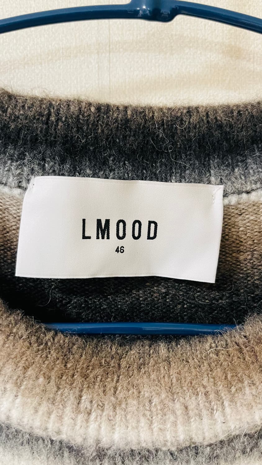 새상품) 엘무드 LMOOD 하이틴 알파카 베스트 니트조끼 정가10만원대 상품이미지5