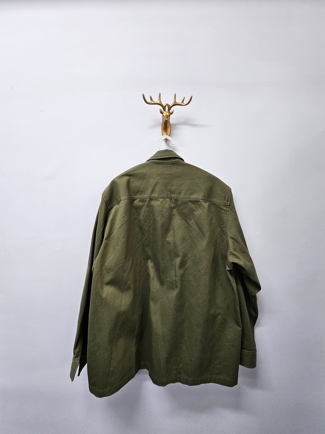 에디바우어 빈티지 커버올자켓 올리브 상품이미지2