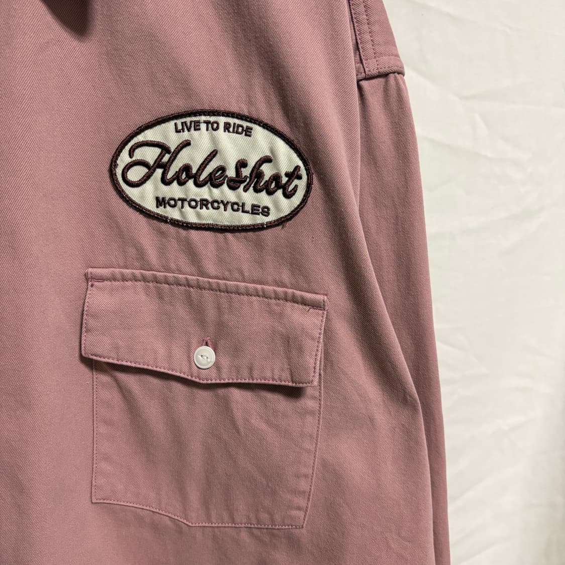 아웃스탠딩 메카닉 워크셔츠 / 코랄, M(2) 상품이미지5