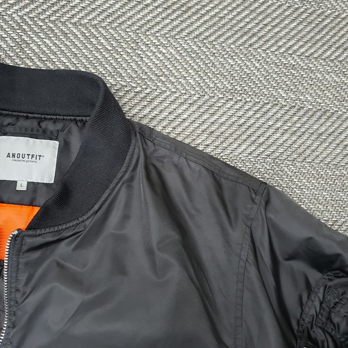 언아웃핏 오버핏 항공점퍼 남자105 상품이미지4