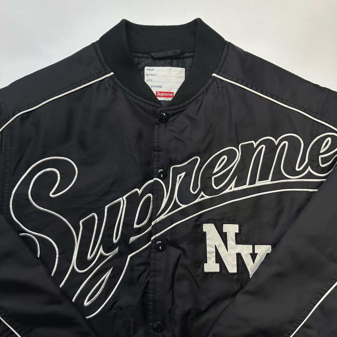 SUPREME 20AW Contrast 슈프림 바시티 자켓 상품이미지2