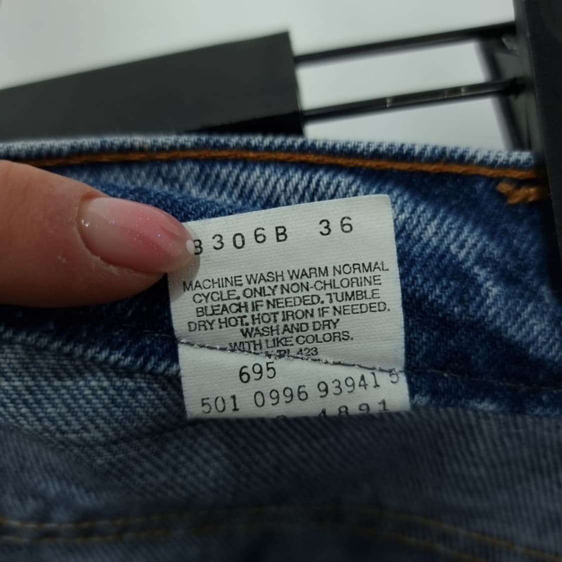 [리바이스] 560 빅사이즈 테이퍼드 데님 팬츠 청바지 M19838 상품이미지10