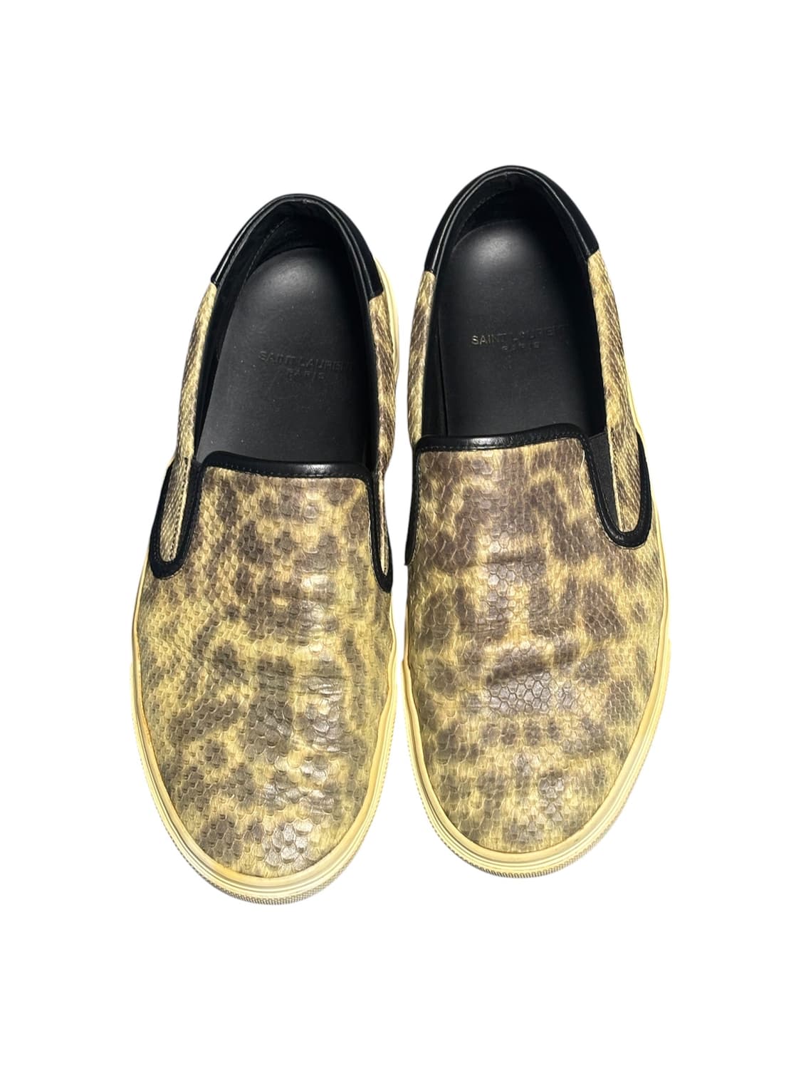 FW2014 Saint Laurent Snake Slip Ons 상품이미지3