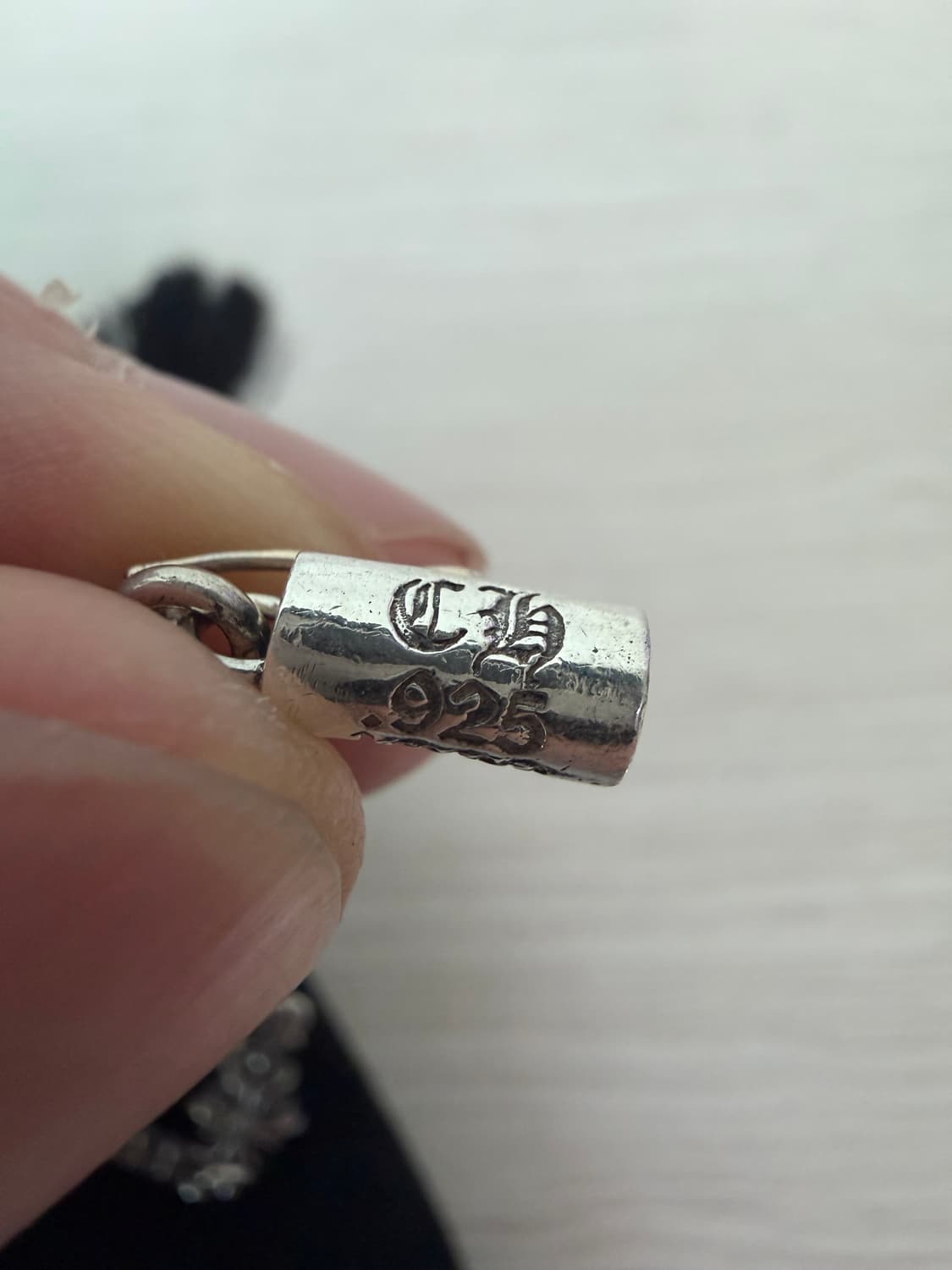 [12링크] 크롬하츠 타이니 e ch 팔찌  파베 다이아 상품이미지7