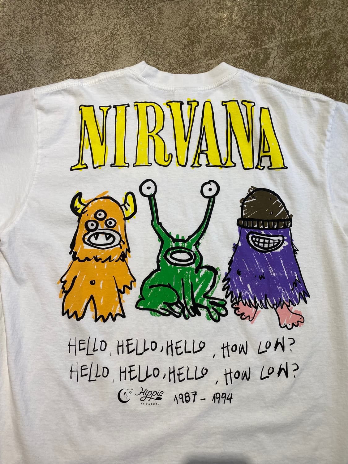 빈티지 너바나 프린팅 티셔츠 상품이미지7