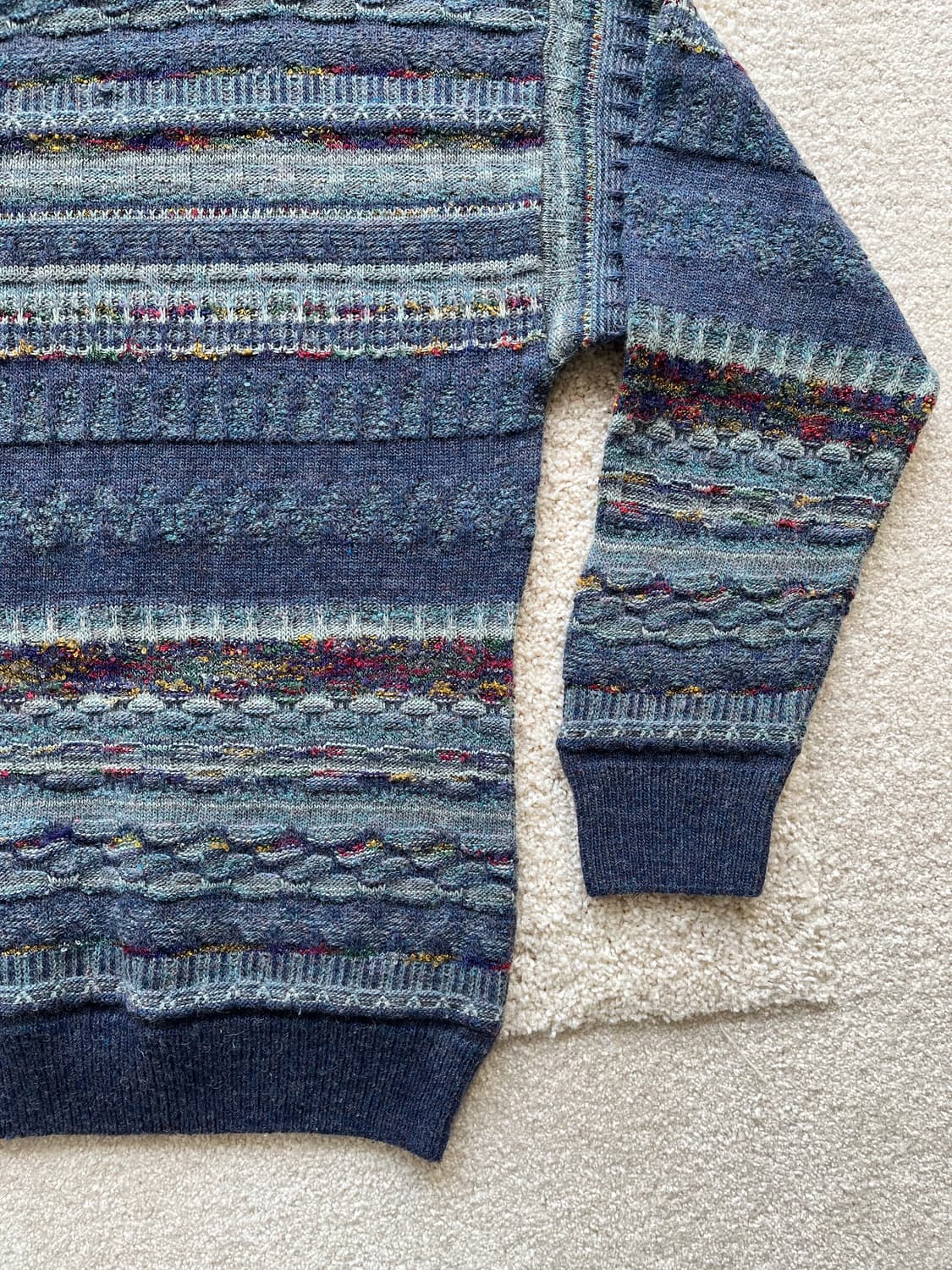 트리스라인 이태리 페어아일 니트 (100-105) 상품이미지4