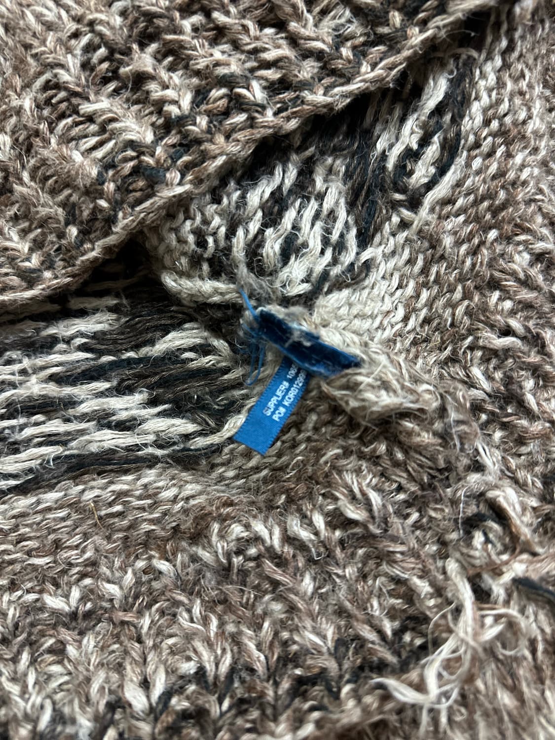 (M)폴로랄프로렌 코위찬 핸드메이드 니트 집업 상품이미지5