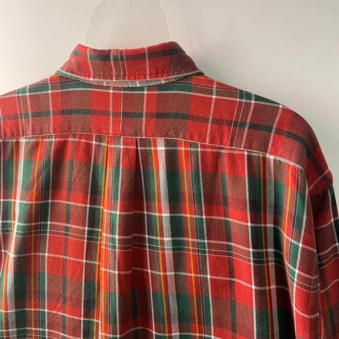 90s 폴로 랄프로렌 체크 패턴 빅 셔츠 상품이미지8