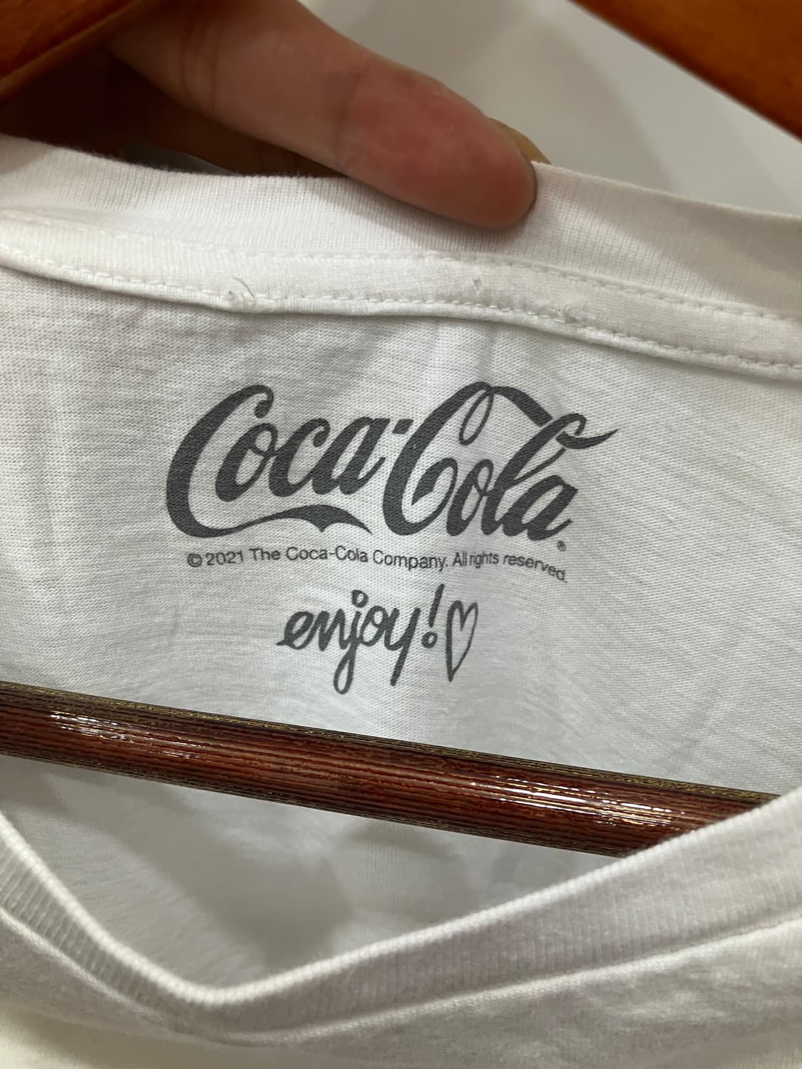 cocacola 코카콜라 클래식 프린팅 반팔 상품이미지3