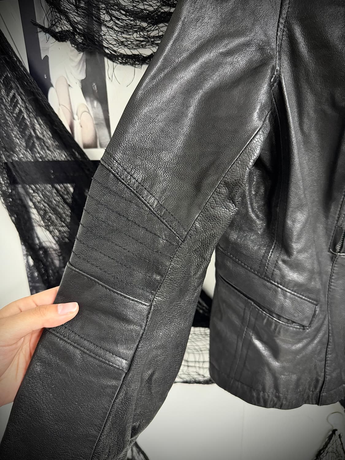 Rockchic mood real leather jacket 상품이미지4