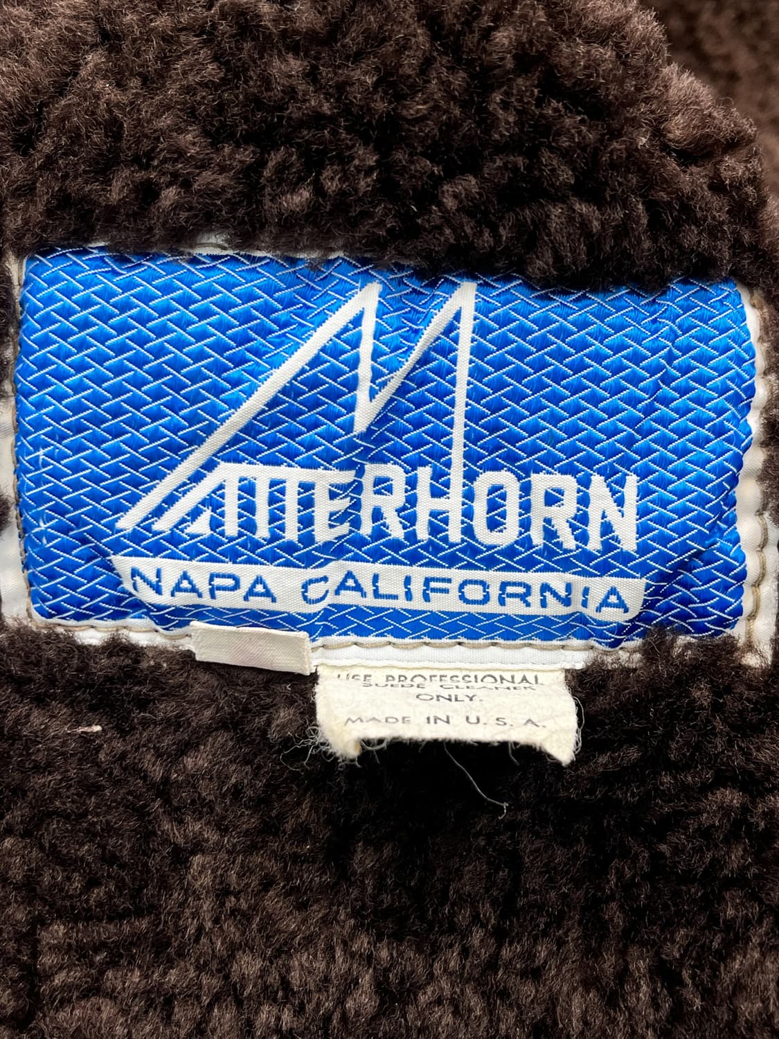 Matterhorn 70's 스웨이드 무스탕 자켓 상품이미지4