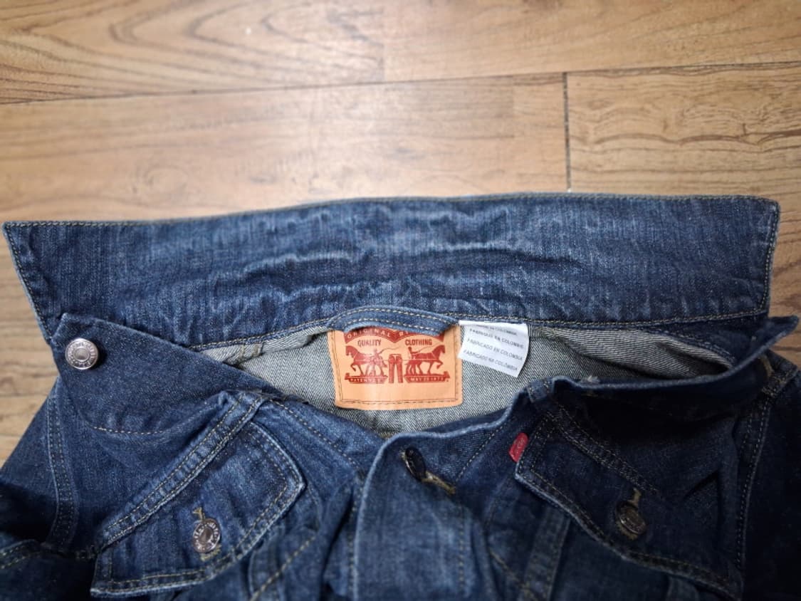 리바이스 청쟈켓 빈티지 남성95M 상품이미지7