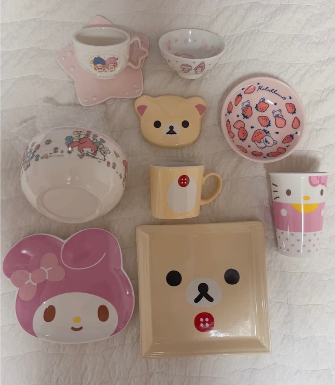마이멜로디 코리락쿠마 식기류 상품이미지1