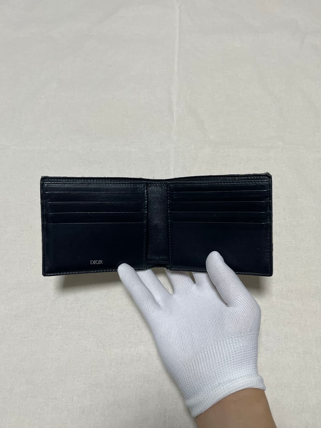 디올 오블리크 자카드 반지갑 [os] 상품이미지5