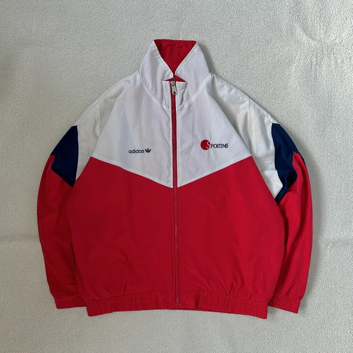 90s 아디다스 배색 올드스쿨 바람막이 상품이미지2