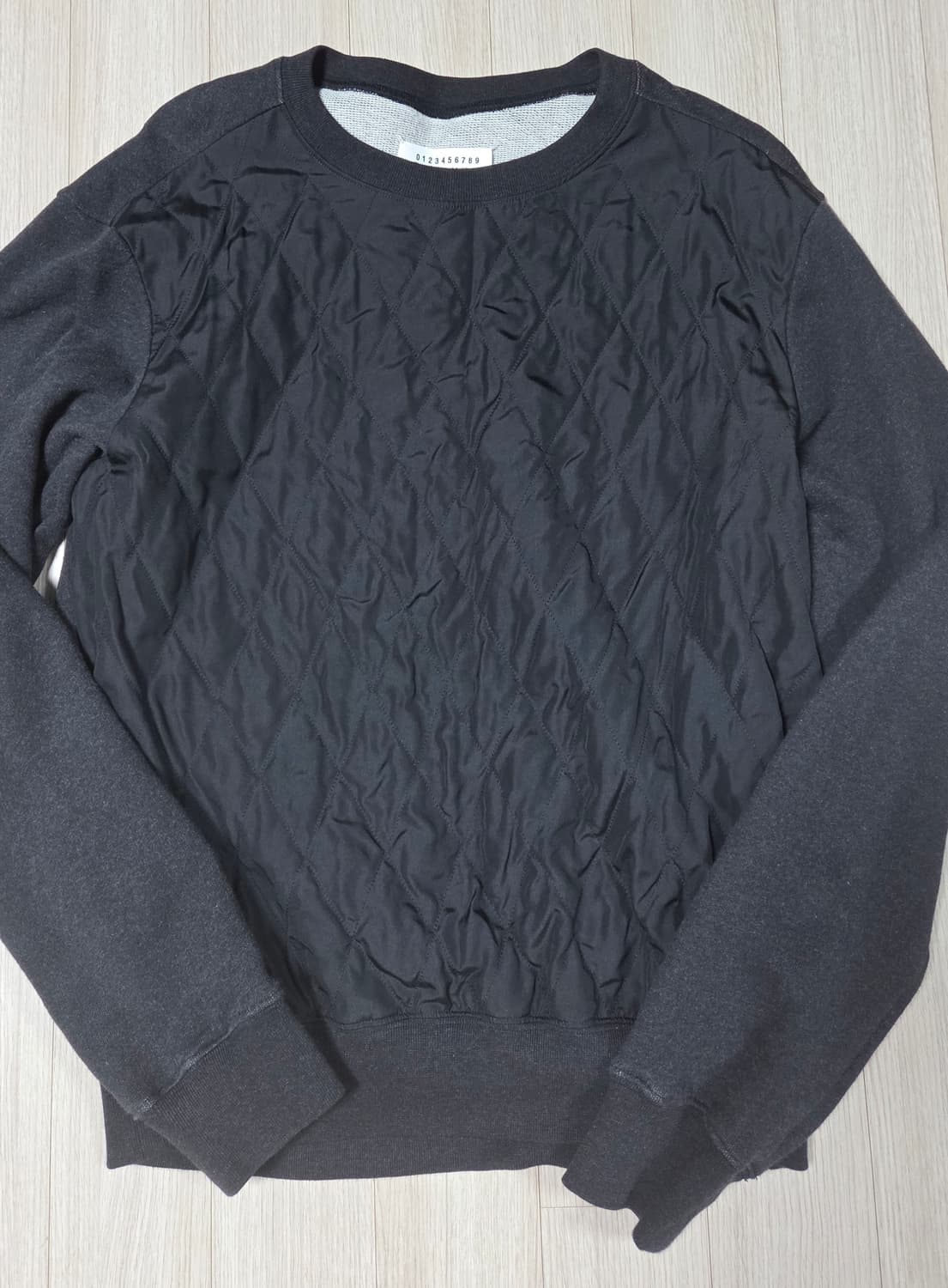 메종마르지엘라 퀄팅 맨투맨 48사이즈 상품이미지1