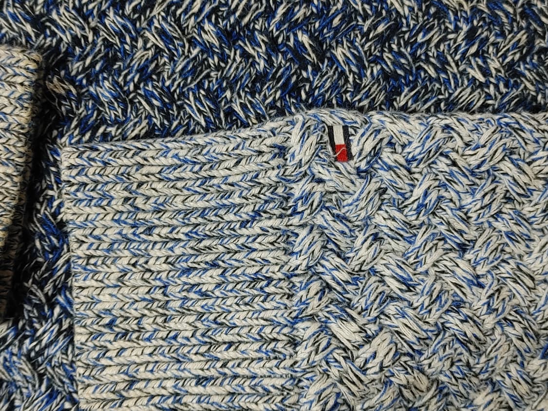 TOMMY HILFIGER 타미 힐피거 그라데이션 면니트 라운드티 상품이미지6