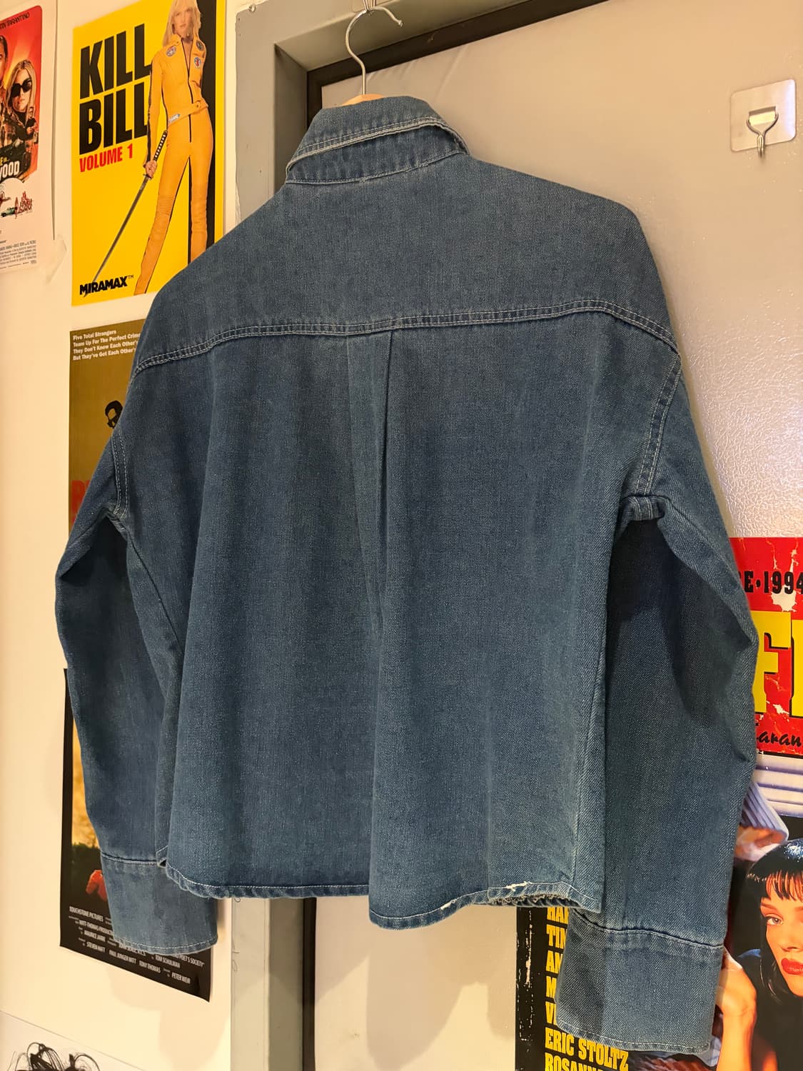 빈티지 데님 셔츠자켓 상품이미지3