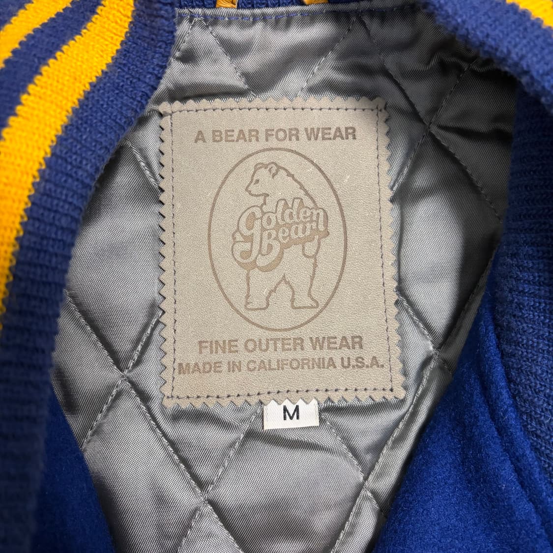 90s 골든베어 바시티 자켓 상품이미지4