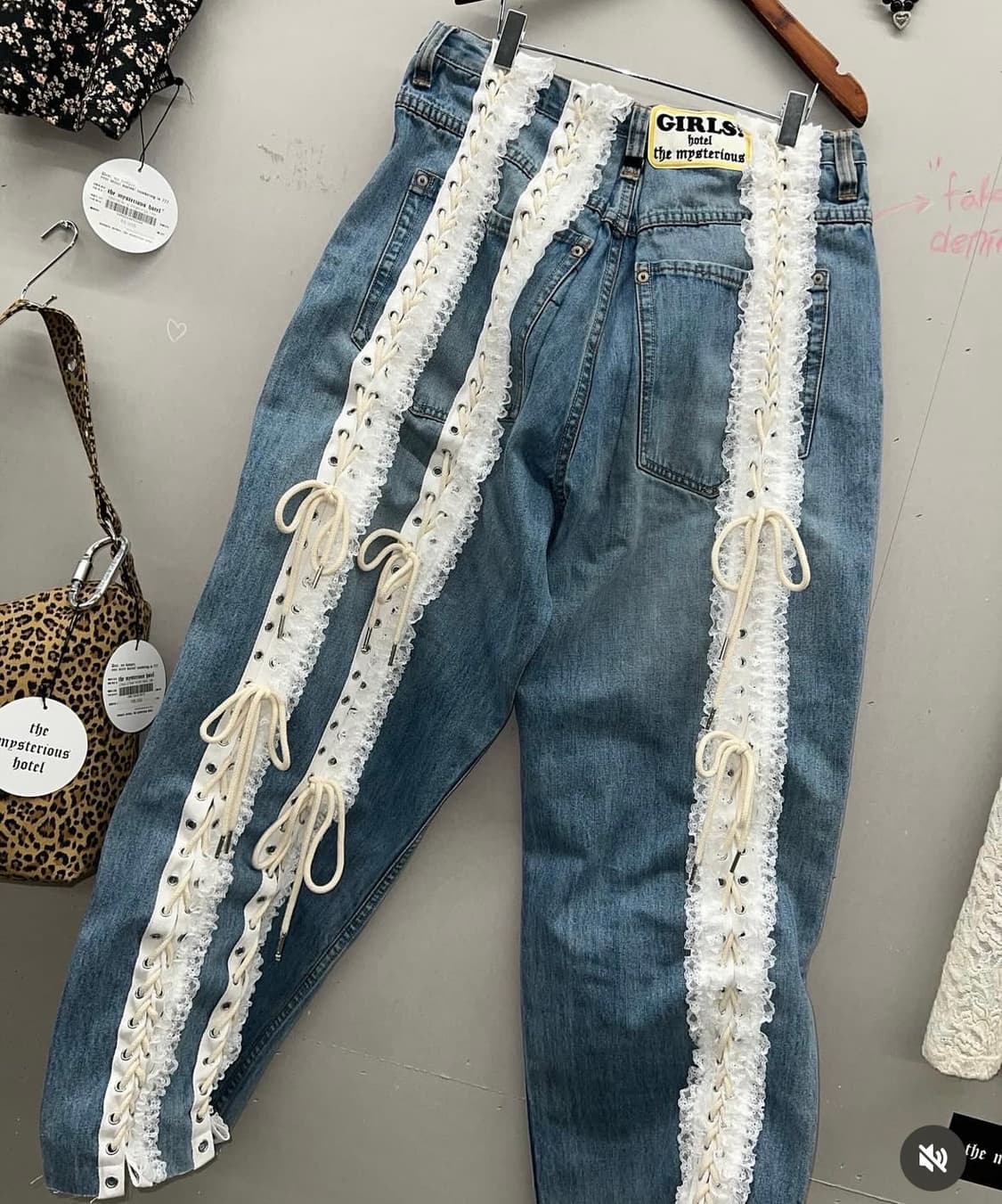 더미스테리어스호텔 빈티지 데님 상품이미지3