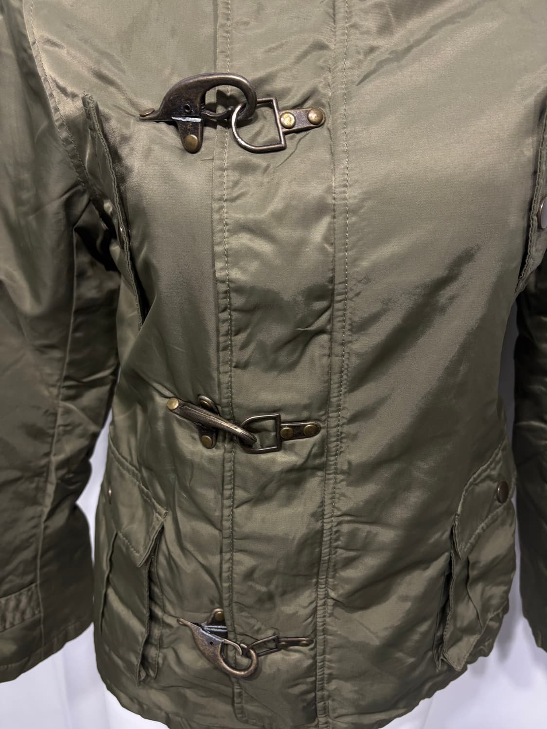 🎸그린 버튼 디테일 패딩 자켓🎸 상품이미지7