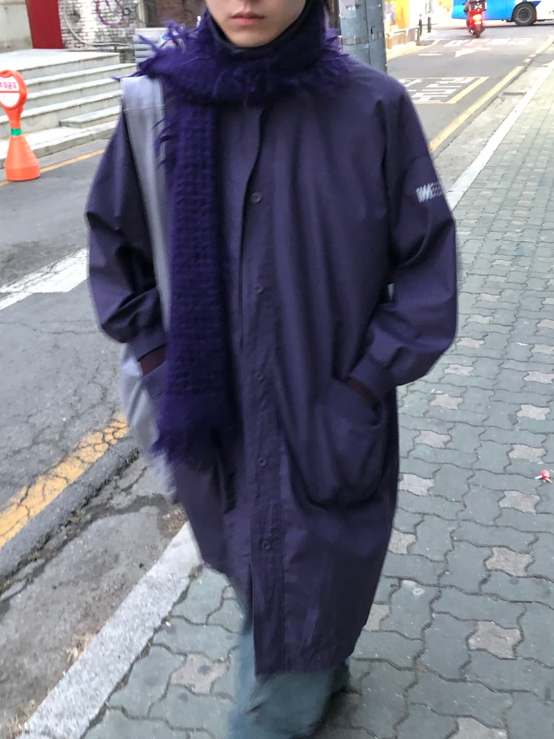 이세이미야케 크로셰 스카프 상품이미지3