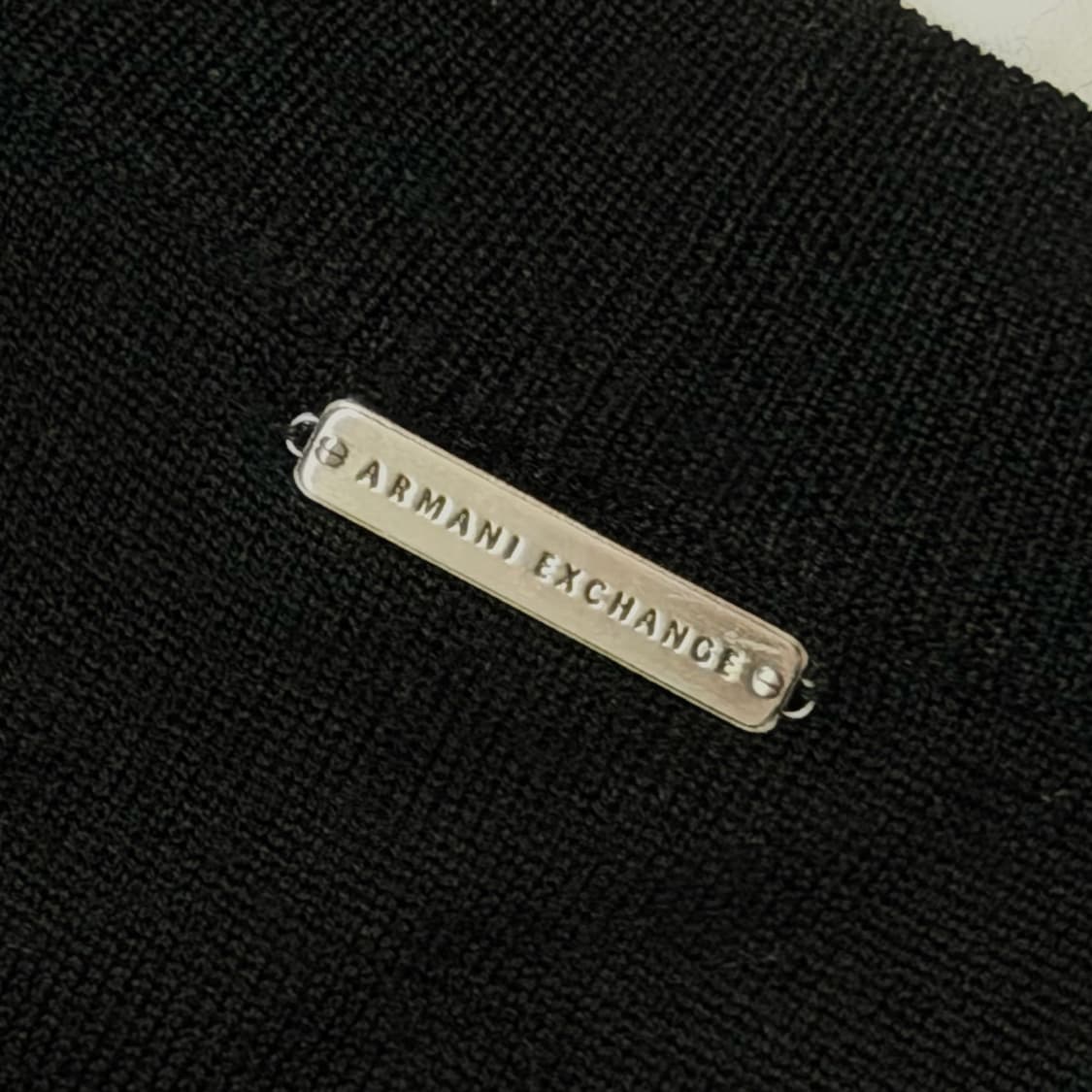 AX 메리노 울 블랙 미니 드레스 상품이미지8