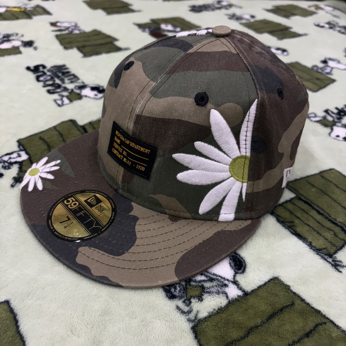 뉴에라 카모 플라워자수 스냅백 상품이미지1