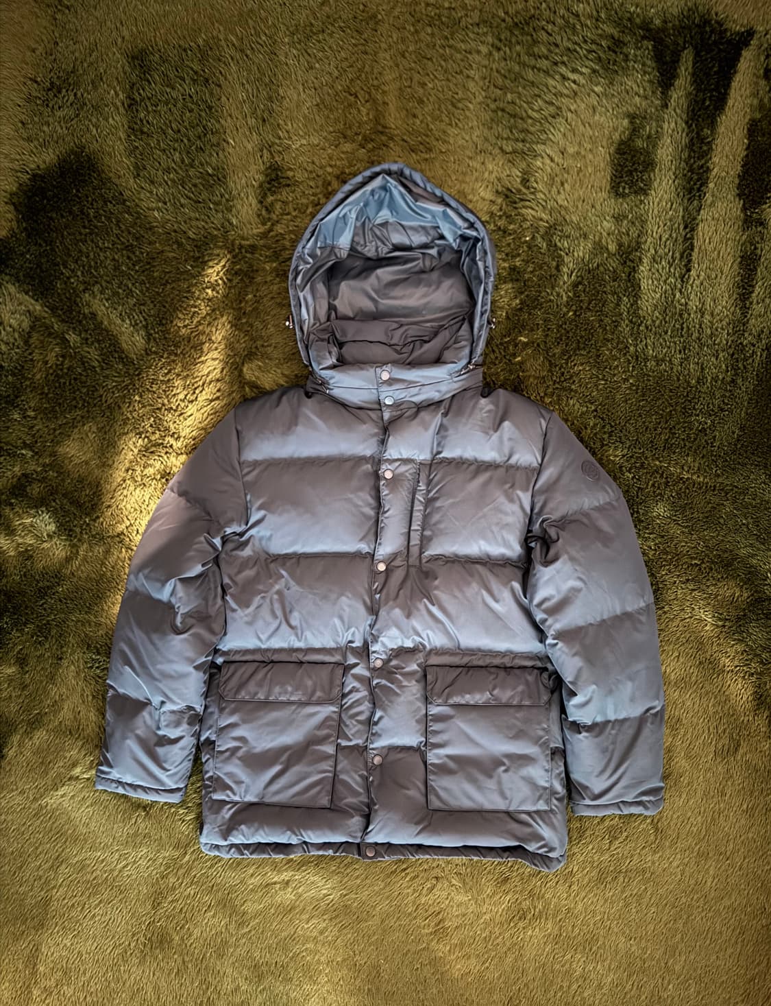 [XL] 만다리나덕 재패니즈 패브릭 구스 다운 푸퍼 자켓 패딩 상품이미지1