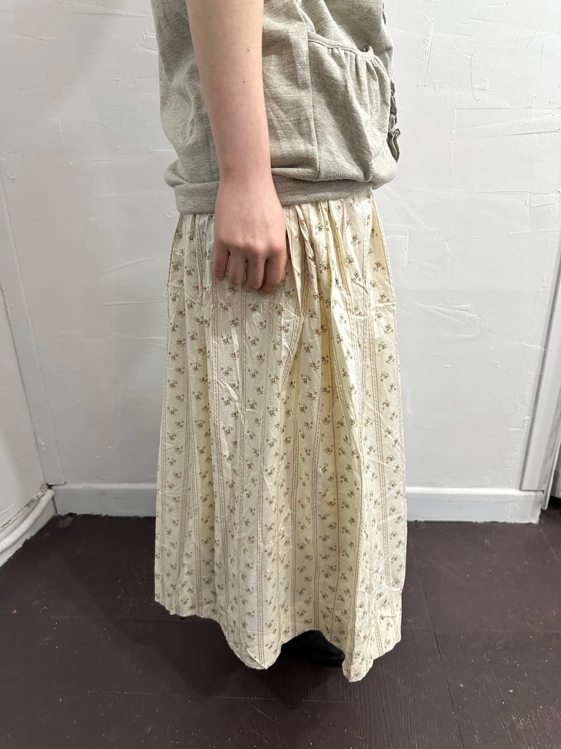 honbyra mori flower skirt 상품이미지3