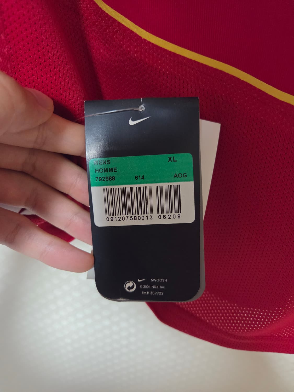 아스날 04/05 home 유니폼 (코드7 지급용) 상품이미지3