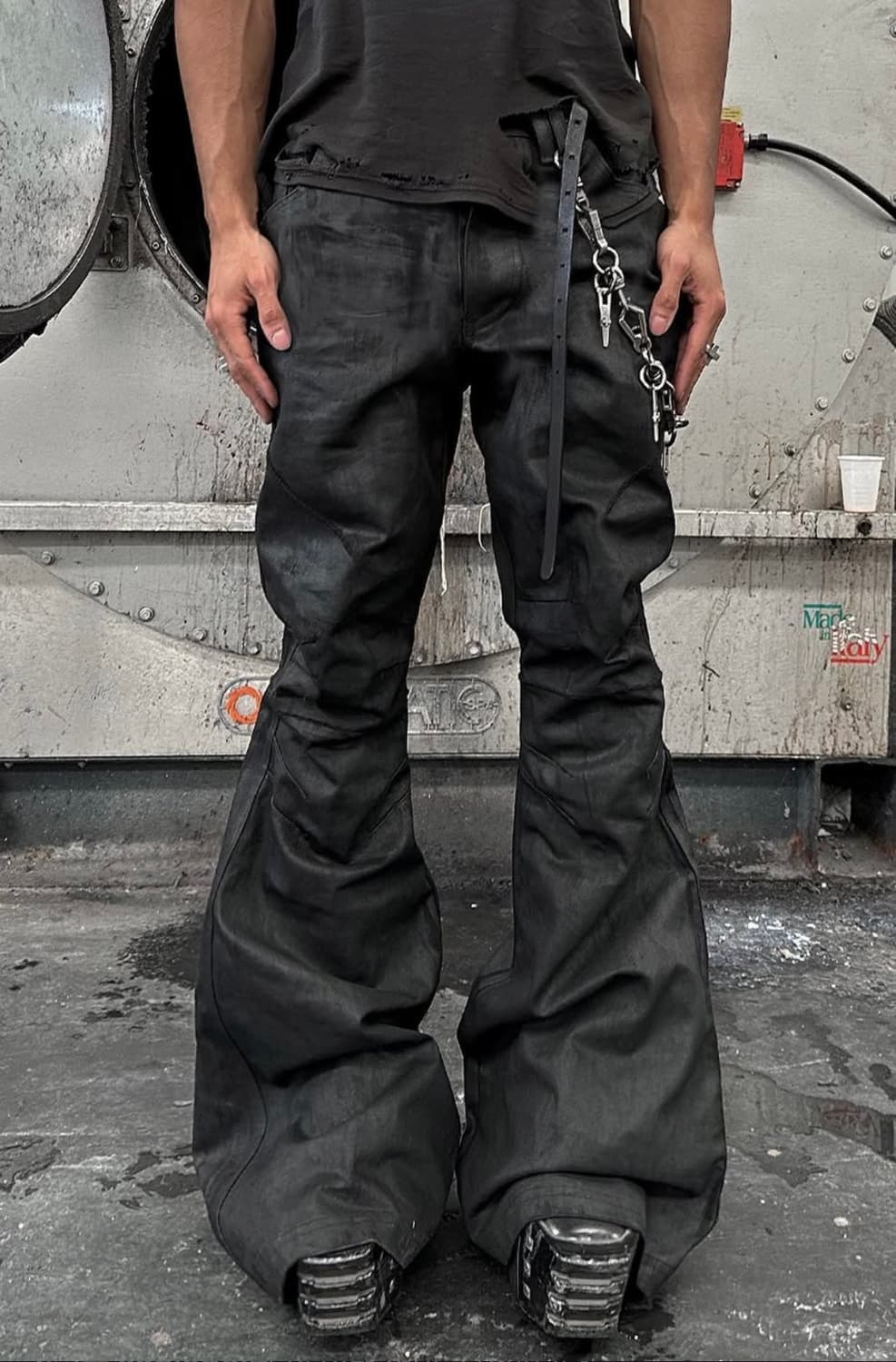 Shineluxurystudios morgenstar 플레어 팬츠 상품이미지1