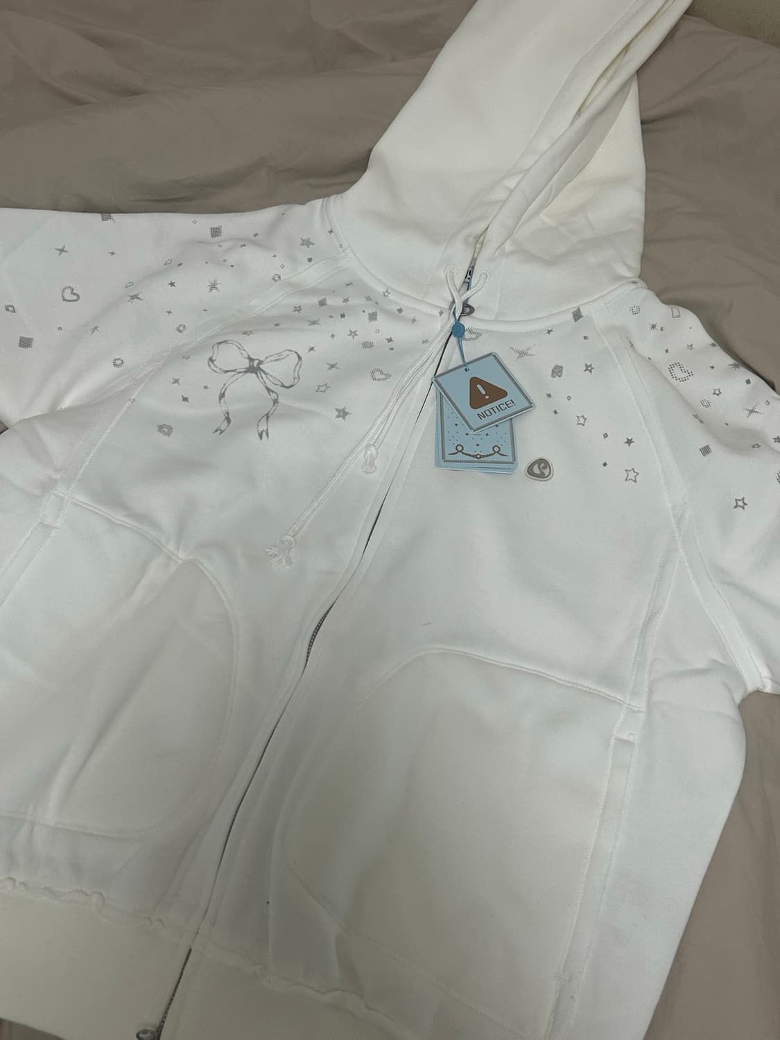 코이세이오 트윙클 후드집업 상품이미지2