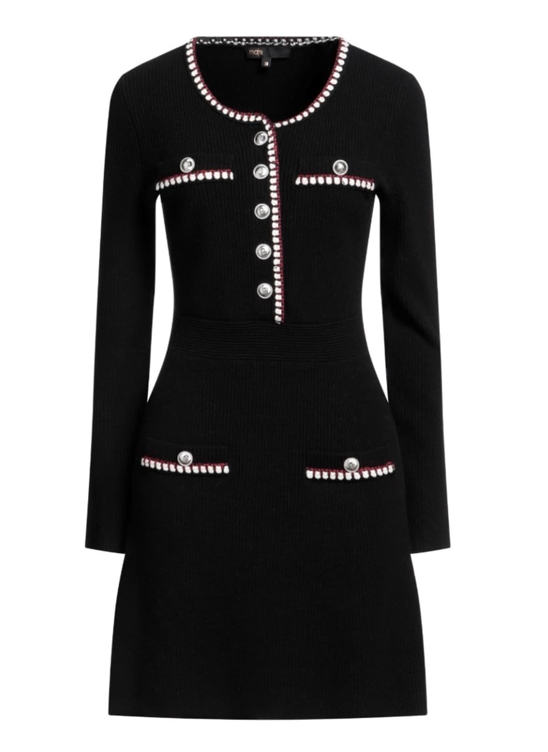 마쥬 니트 원피스 블랙 상품이미지1