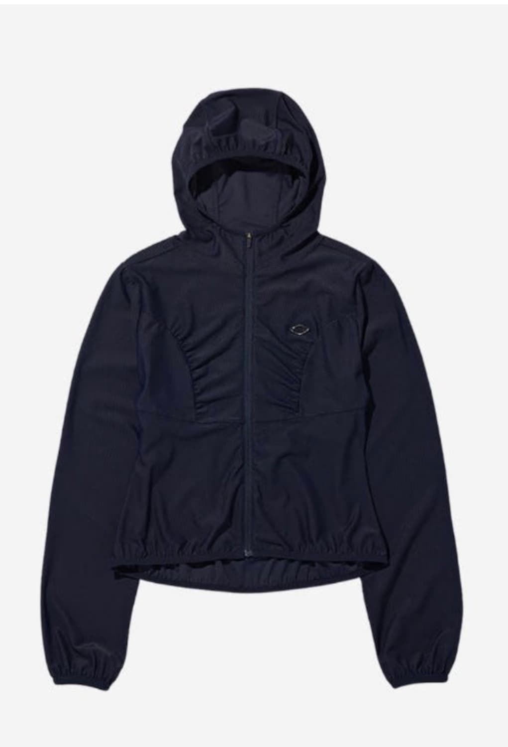 미스치프 후드 와플 집업 네이비 상품이미지1