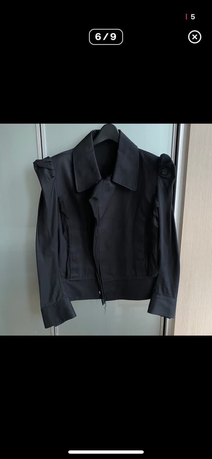 요지야마모토 숄더 퍼프 자켓 상품이미지6