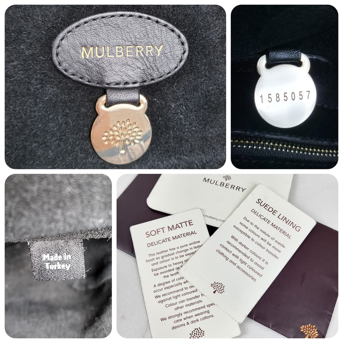 정품 멀버리 베이스워터 컬렉션 한정판 미듐 상품이미지9