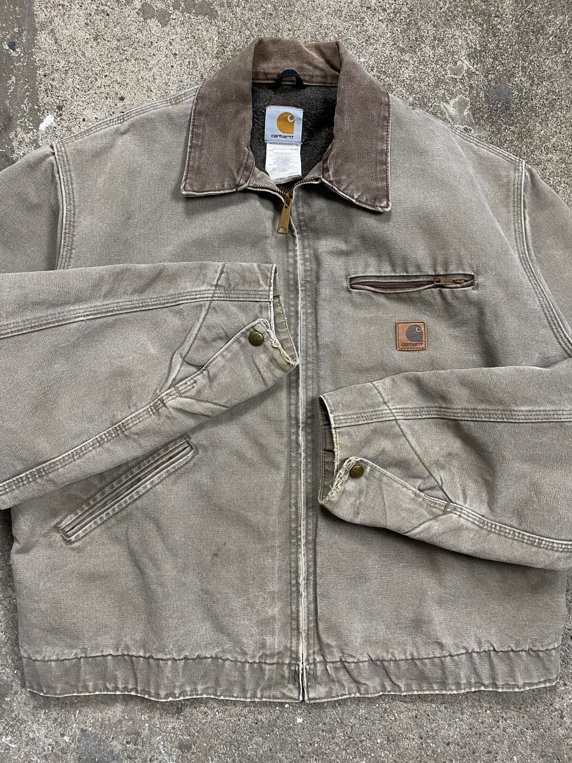 [L] 빈티지 칼하트 디트로이트 자켓 J97 USA  상품이미지3