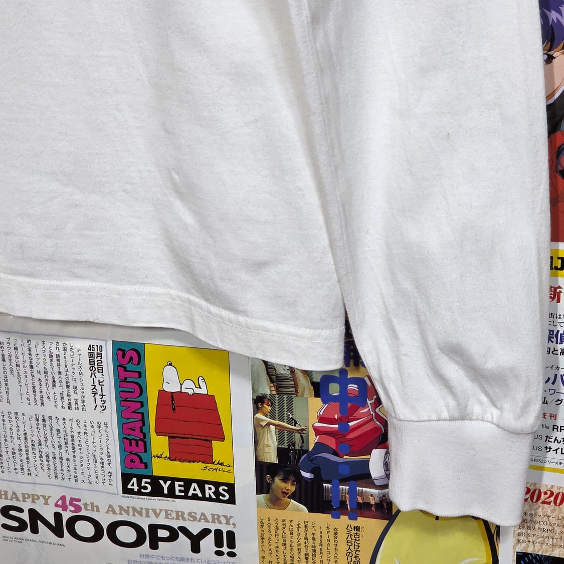 후부 화이트 레터링 자수 롱슬리브 상품이미지7