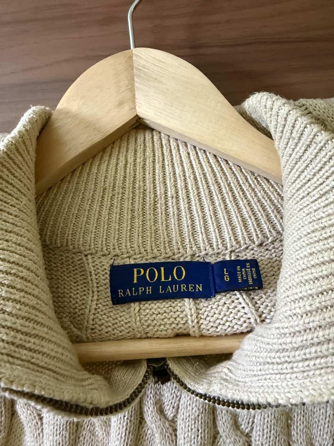 폴로 랄프로렌 프리미엄 라인 쿼터집업 상품이미지2