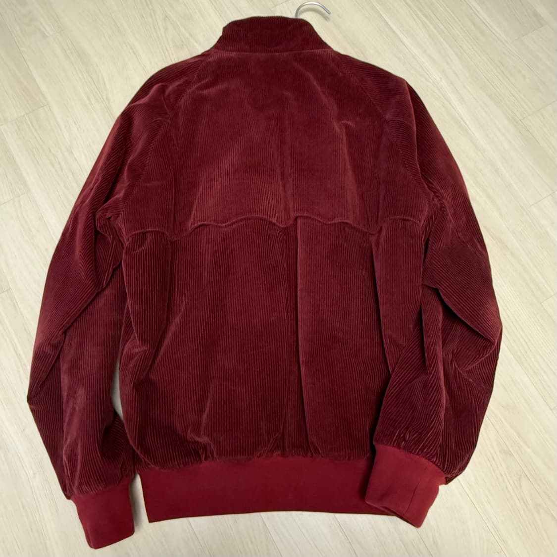 바라쿠타 baracuta 코듀로이자켓 버건디 42사이즈 상품이미지2