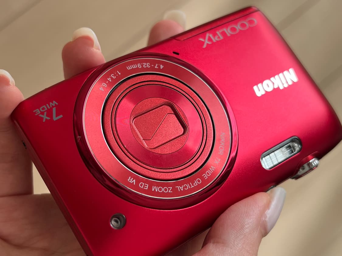민트급) 니콘 쿨픽스 s3500 희귀컬러 레드 상품이미지2